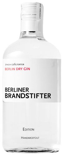 Berliner Brandstifter Gin Flasche 0,7 ltr.