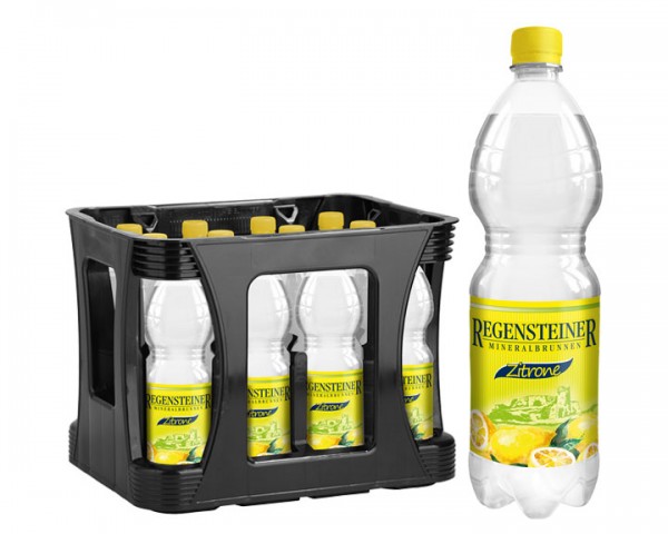 Regensteiner Zitrone Kiste 12x1,0 ltr. PEW