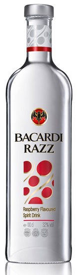 Bacardi Razz Flasche 1,0 ltr.