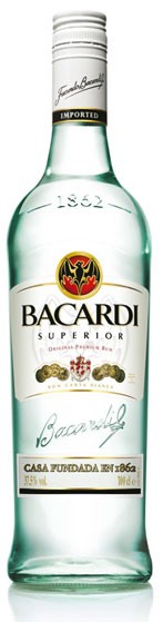 Bacardi Superior Flasche 1,0 ltr.