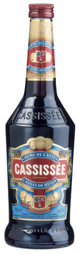 Cassissée Crème de Cassis Flasche 0,7 ltr.