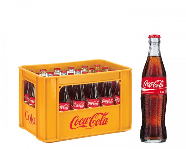 Coca Cola Kiste 24x0,33 ltr.